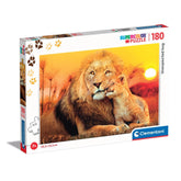 Clementoni Super Color - Onverwachte Knuffel 180 Stukjes Puzzel